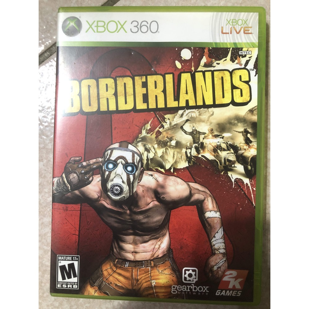 土城可面交XBOX360遊戲 X BOX360 邊緣禁地 borderlands 日版360遊戲