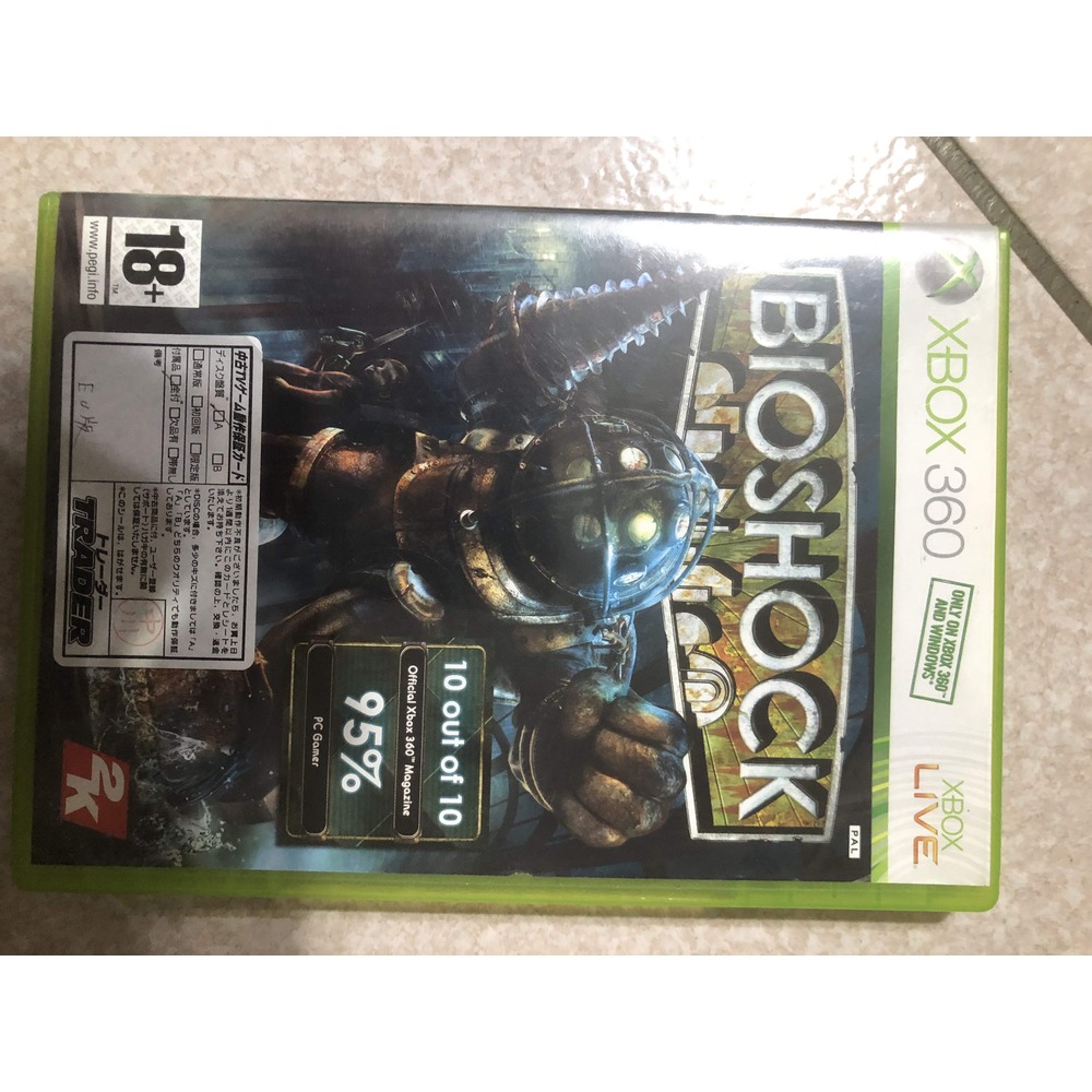 土城可面交XBOX360遊戲 X BOX360 生化奇兵 BioShock 日版360遊戲