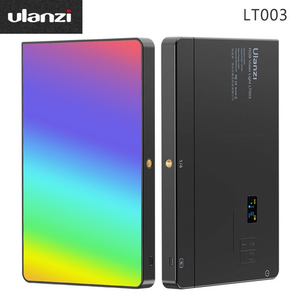 EGE 一番購】Ulanzi【LT003】RGB 10吋全彩平板LED攝影補光燈 FX光效【公司貨】
