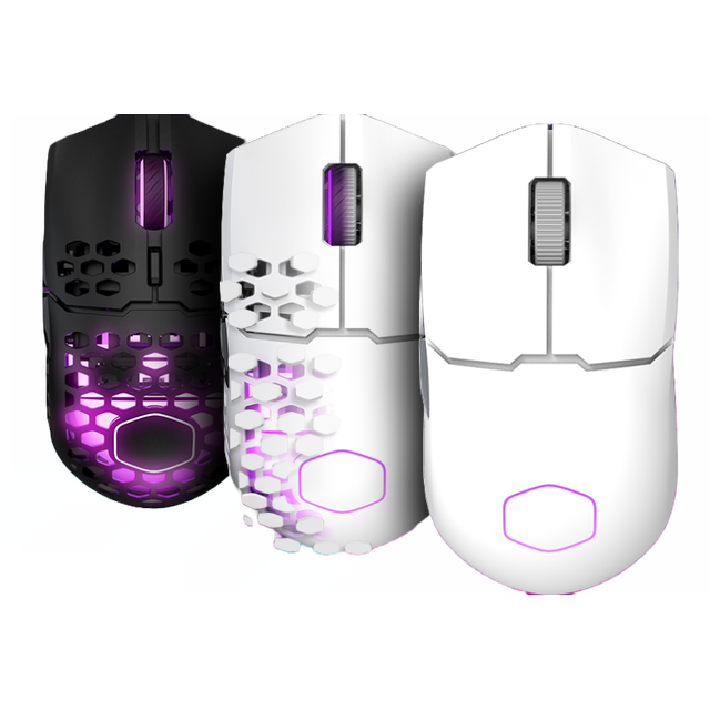 酷碼 Cooler Master MM712 輕量三模 RGB 無線電競滑鼠 無線滑鼠 消光黑 消光白