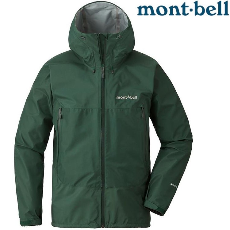 Mont-Bell Rain Dancer 男款 登山雨衣/Gore-tex 防水透氣外套 1128618 STGN 岩綠