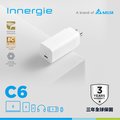 Innergie C6 (GaN 轉換版) 60瓦 USB-C 萬用充電器(無塑包裝)