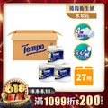 Tempo 閃鑽四層捲筒衛生紙-水梨花(27捲/箱)