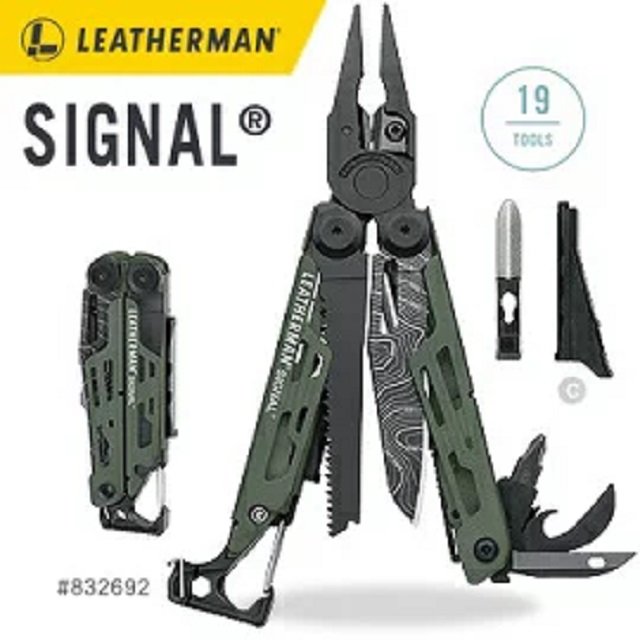 [ LEATHERMAN ] Signal TOPO 綠工具鉗 / 19 tools / 832692