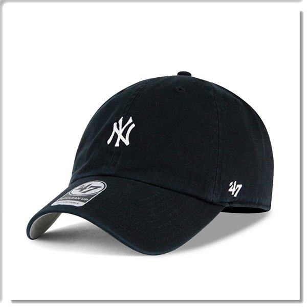 【ANGEL NEW ERA】47 brand MLB NY 紐約 洋基 經典黑 小標 軟板 老帽 棒球帽 穿搭 潮流