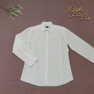 G2000 專櫃 型男必備 簡約 時尚 SLIM FIT 白色 男長袖襯衫 男白色長袖襯衫 16
