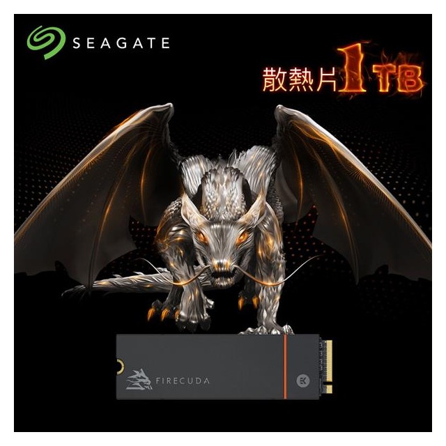 希捷火梭魚 Seagate FireCuda 530 散熱片SSD 1TB (ZP1000GM3A023)