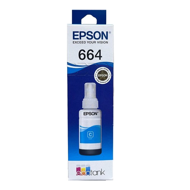 EPSON T6642/C13T664200原廠藍色墨水 適用:L120/L220/L350/L365/L455/L565