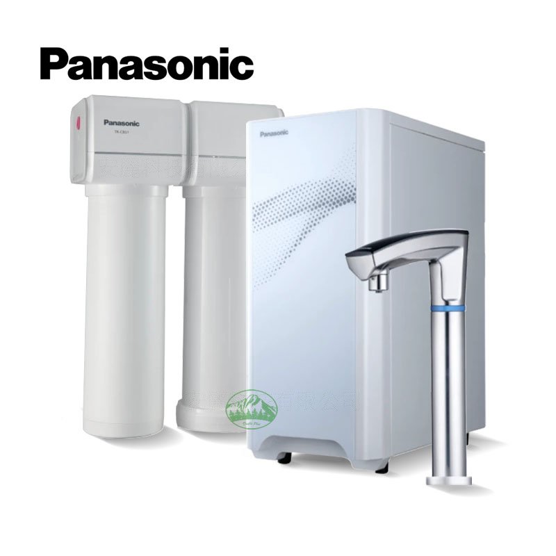 Panasonic國際牌NC-ANX2觸控式 UV冷熱飲水機 搭TK-CB51兩道式除菌抑垢淨水器(NCANX2)橙淨水