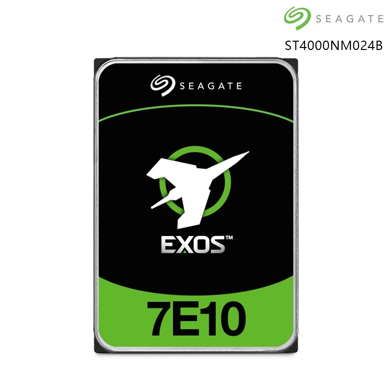 Seagate 希捷 EXOS 4TB 3.5吋 企業級 內接硬碟 256M 7200轉 5年保 ST4000NM024B