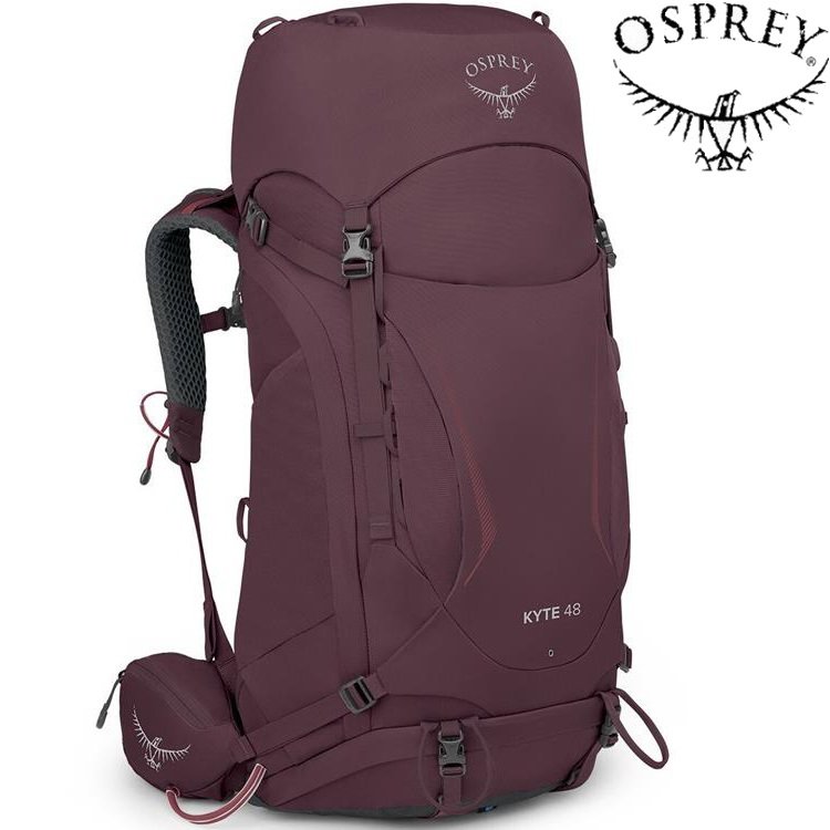 Osprey Kyte 48 女款 登山背包 接骨木梅紫 Elderberry
