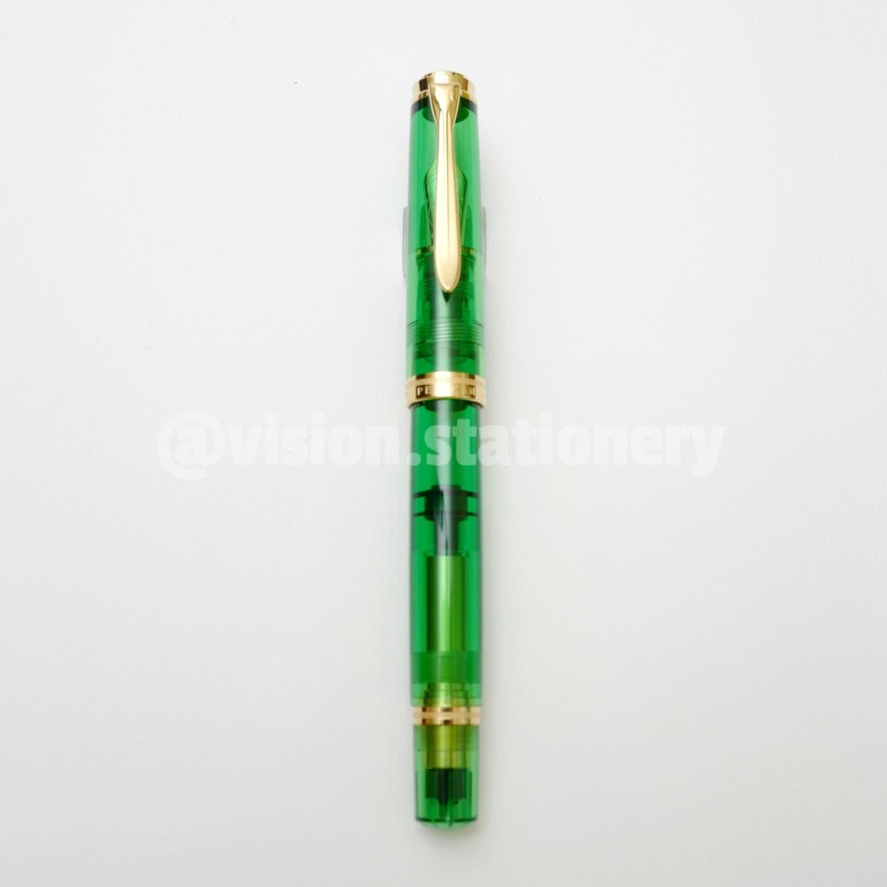 德國 PELIKAN 百利金《M800 系列鋼筆》綠色示範限定版 Green Demostrator
