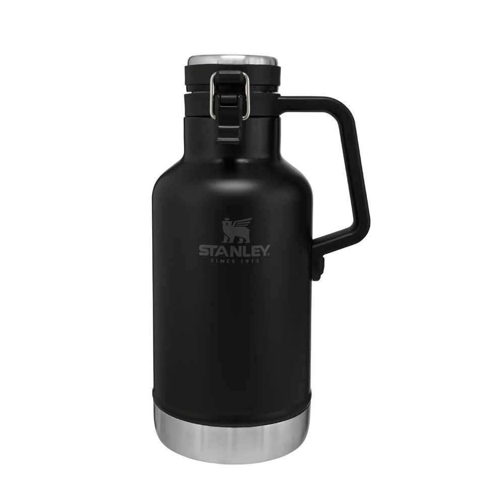 美國Stanley STANLEY 經典系列不鏽鋼啤酒壺64OZ / 消光黑10-01941-064