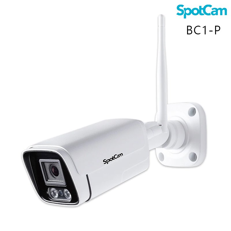SpotCam BC1-P PoE供電 室外型 防水 日夜兩用 2K 高清 槍型 網路攝影機 IP CAM /紐頓e世界