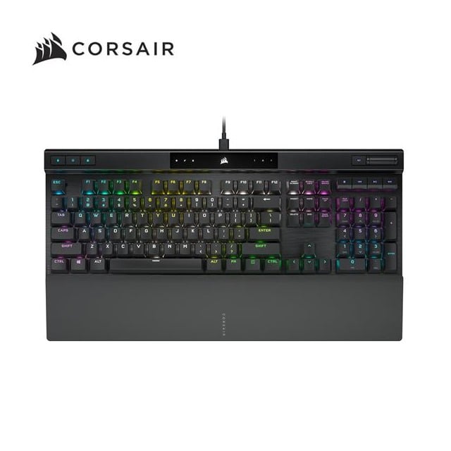 海盜船CORSAIR K70 PRO 茶軸RGB英文機械式鍵盤