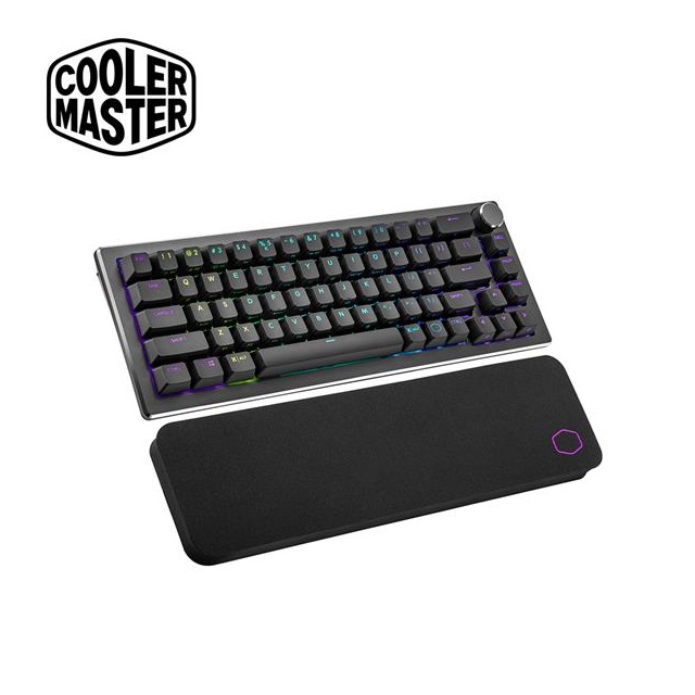 酷碼Cooler Master CK721 青軸無線RGB英文機械式鍵盤(太空灰)