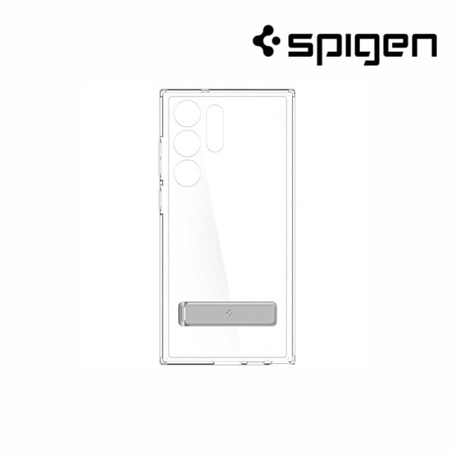 SPIGEN-S23 Ultra 透明立架保護殼