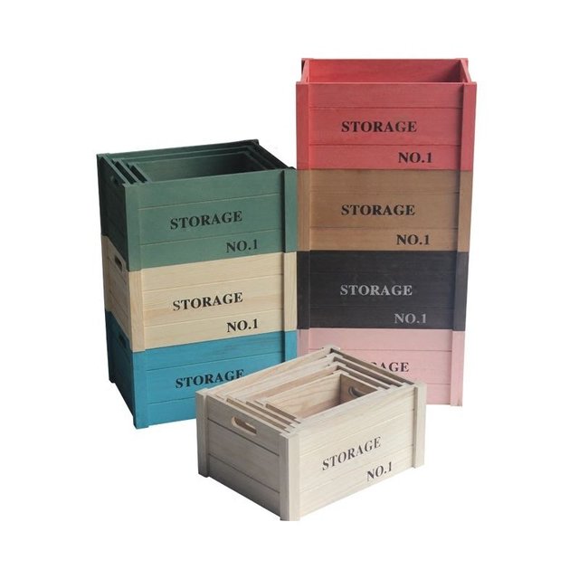 📃附發票 實木收納箱木質整理箱組合特大號桌面雜物收納盒儲物木箱子證件盒(284元)