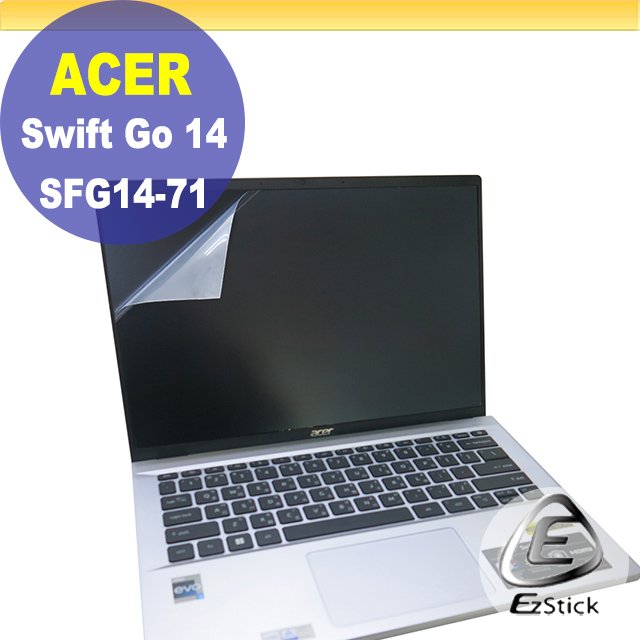 ACER Swift Go SFG14-71 靜電式筆電LCD液晶螢幕貼 (可選鏡面或霧面)