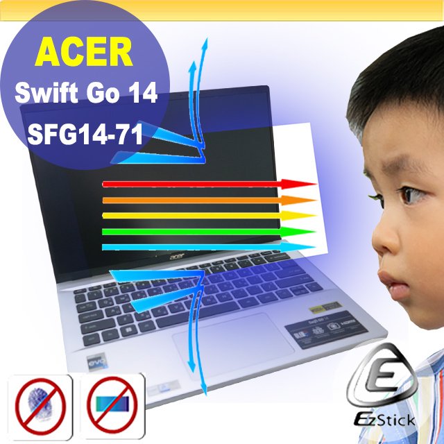 ACER Swift Go SFG14-71 防藍光螢幕貼 抗藍光 (可選鏡面或霧面)