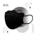 順易利-成人3D立體醫用口罩-黑色(一盒30入)