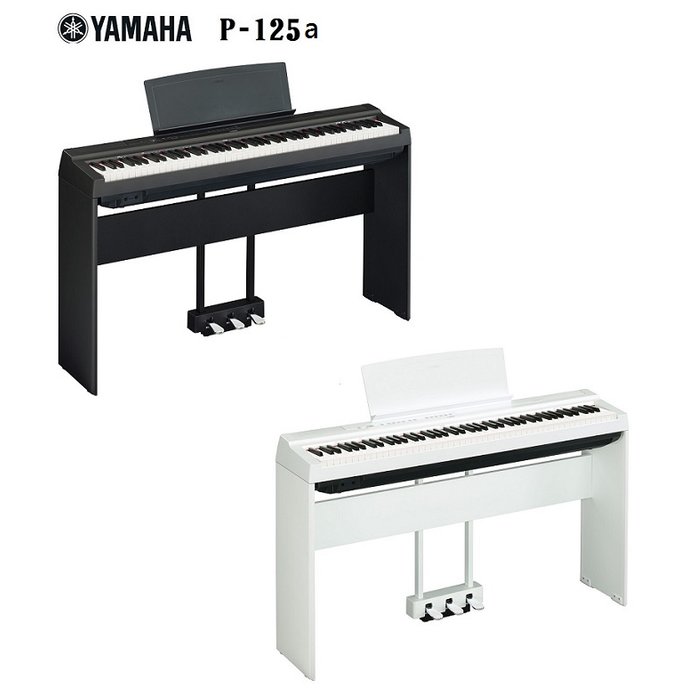 全新 公司貨 山葉YAMAHA P125a P-125a 88鍵 電鋼琴 數位鋼琴 電子鋼琴 P125