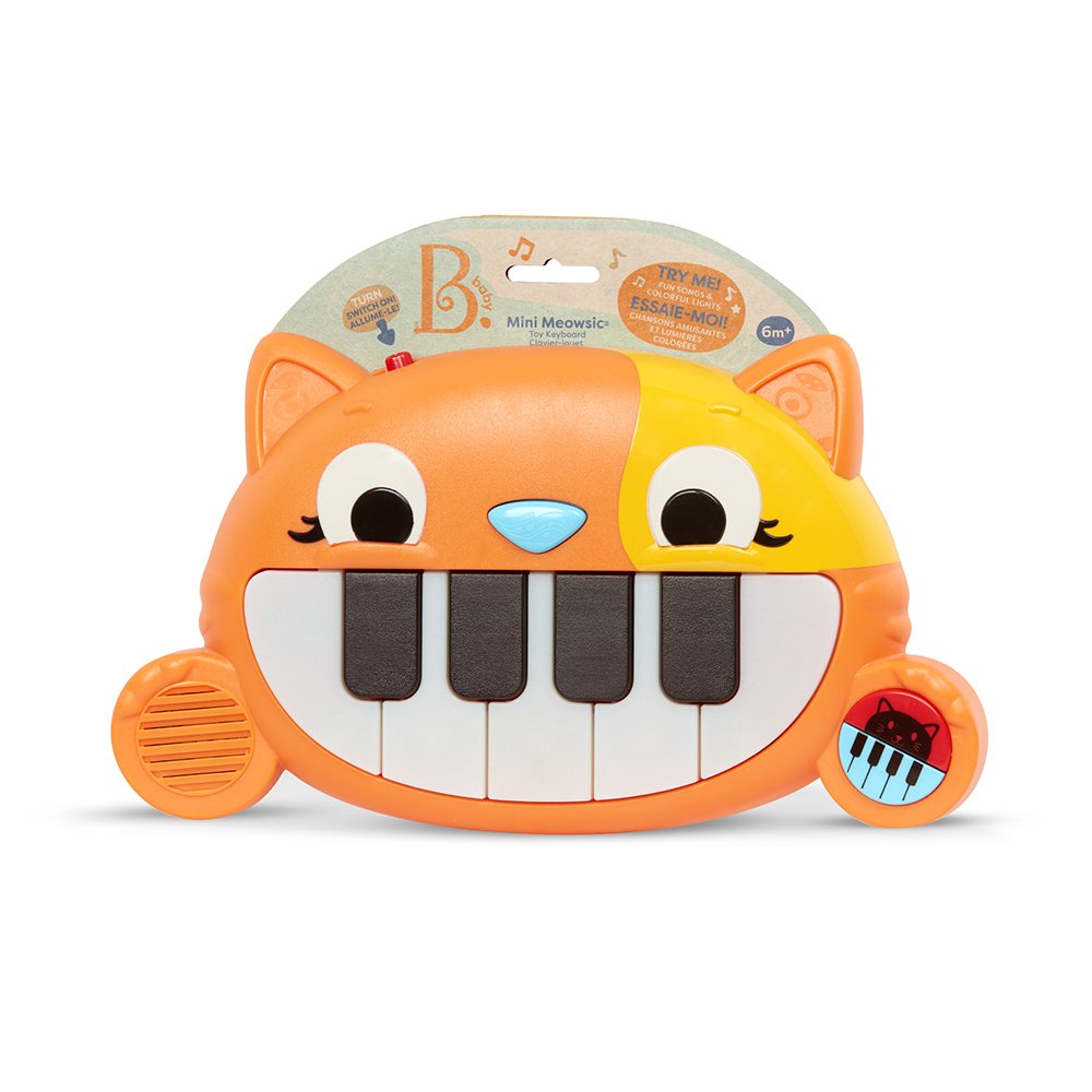 【美國B.Toys】大嘴貓迷你鋼琴