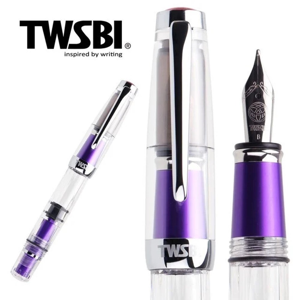 台灣 TWSBI 三文堂《Mini AL 系列鋼筆》陽極葡萄紫