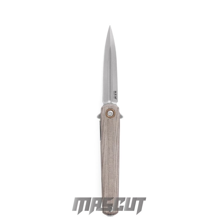 宏均-MKM FLAME-M390 SW DAG GRN-折刀(不二價) / AJ-MK FL02L-GC