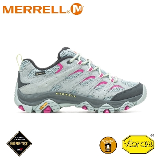 【MERRELL 美國 女 MOAB 3 GORE-TEX 《淺灰色》】ML037202/登山/健行鞋
