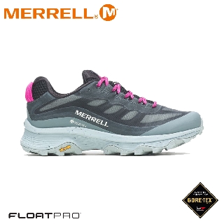 【MERRELL 美國 女 MOAB SPEED GORE-TEX 《紫灰色》】ML067654/登山鞋/健行鞋