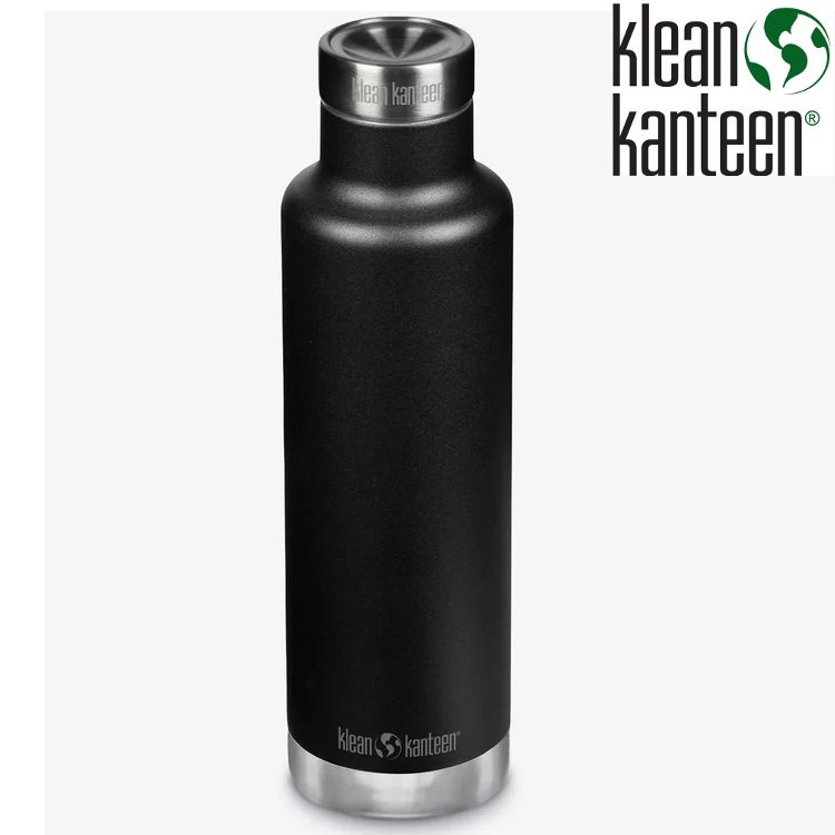 Klean Kanteen Classic Insulated 窄口不鏽鋼保溫瓶 25oz/750ml K25VCPT BK 黑