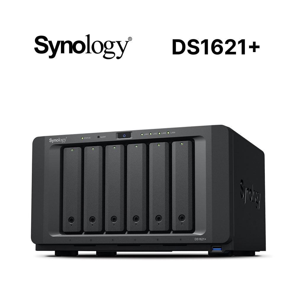 【hd數位3c】Synology DS1621+【6Bay】AMD Ryzen V1500B 四核(2.2GHz)/4GB D4/G-LAN*4【下標前請先詢問 客訂出貨】