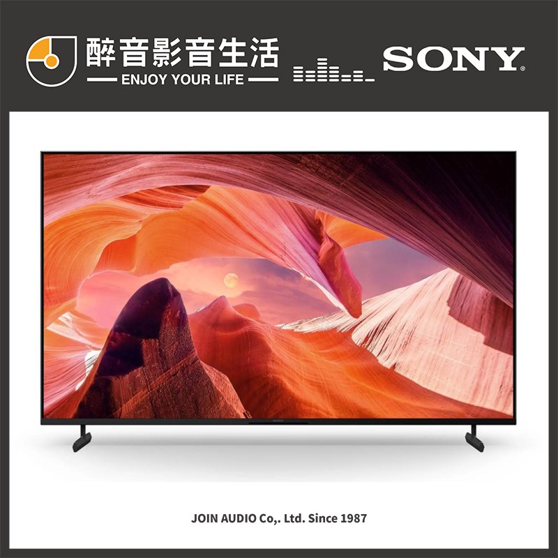 【醉音影音生活】Sony KM-85X80L 85吋 4K顯示器/Google TV.台灣公司貨 ※來電優惠價