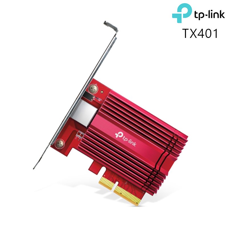 TP-Link TX401 10 Gigabit PCI Express 有線網路卡 /紐頓e世界