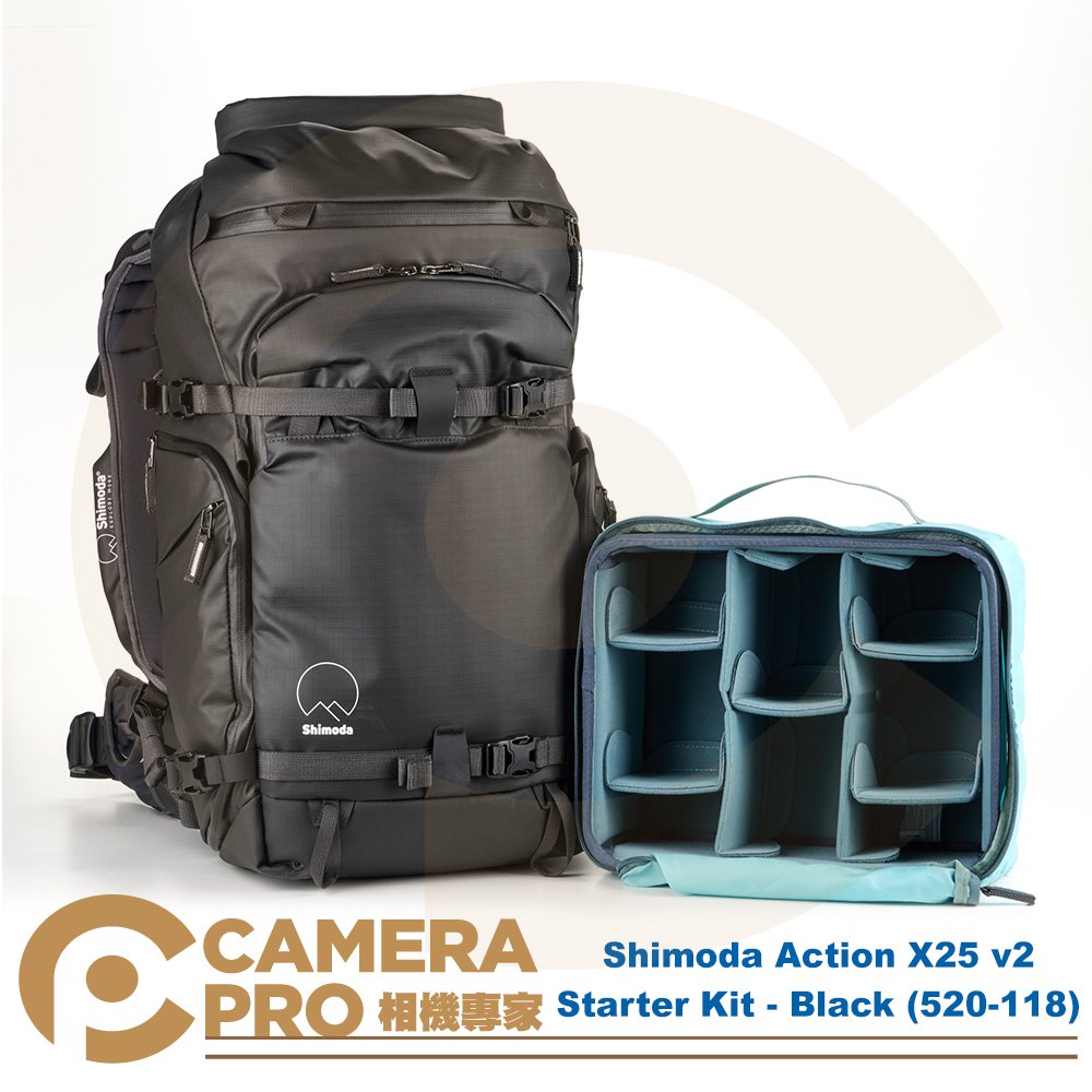 ◎相機專家◎ Shimoda Action X25 v2 超級行動後背包 黑色 含內袋/雨套 520-118 公司貨