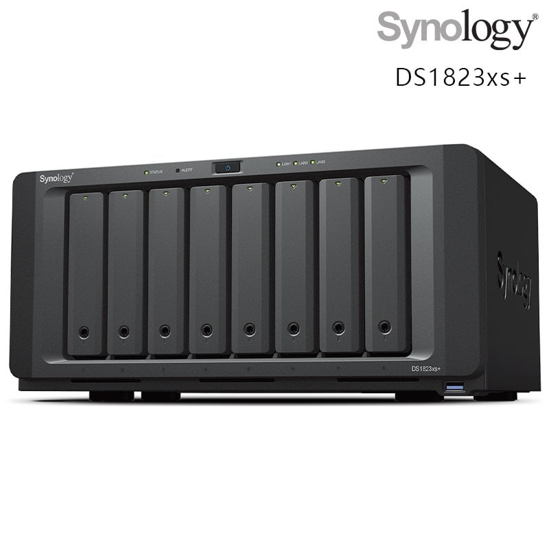Synology 群暉 DiskStation DS1823xs+ 8Bay AMD 8G NAS 網路儲存伺服器