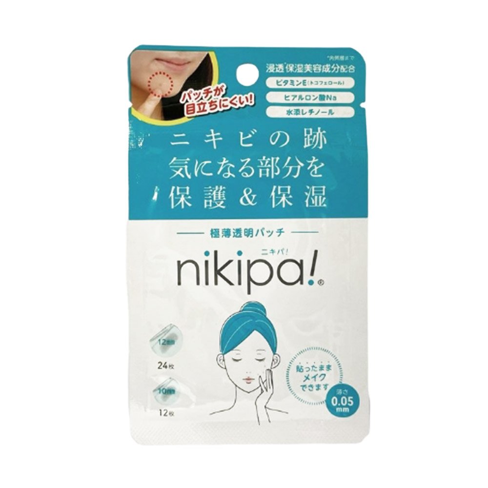 【瘋日殿堂】金冠 nikipa!臉部保濕痘痘貼 36枚入 日本代購