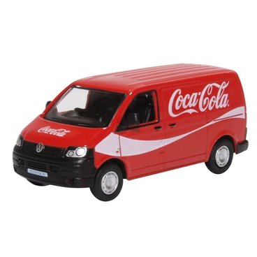 MJ 預購中 Oxford 76T5V003CC 1:76 VW T5 Van Coca Cola 可口可樂廂型貨車