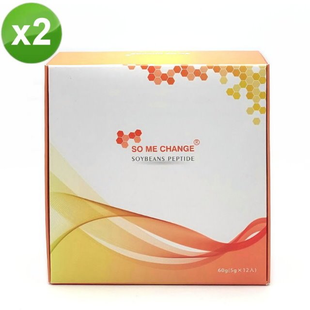 公司授權網路販售 小分子大豆肽粉(5公克/包x12包)/盒-2盒/組