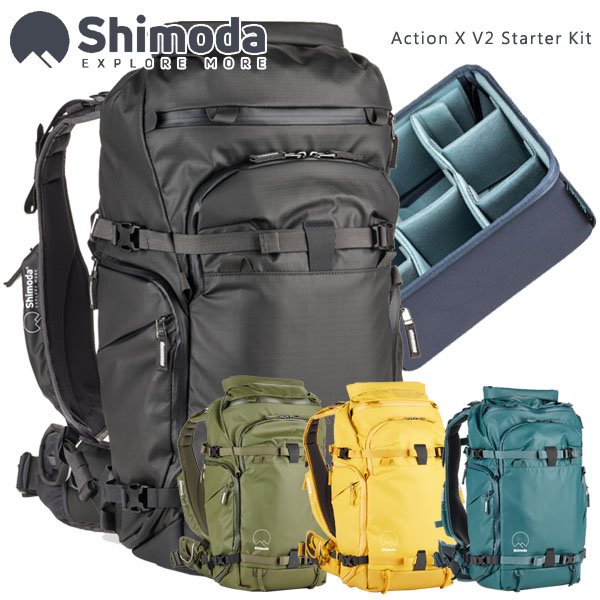 EGE 一番購】Shimoda【Action X25 v2 含內袋套裝組】二代行動力專業登山雙肩攝影包【公司貨】