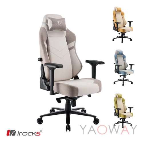 【耀偉】iRocks 艾芮克 T28人體工學辦公椅/電腦椅/電競椅/網椅/4D扶手