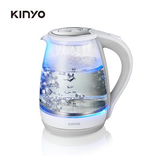 新莊KINYO-玻璃快煮壺1.8L煮水壺,煮水器,加熱器