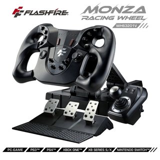 新莊FlashFire Monza極限遊戲方向盤 可支援PS4跑車浪漫旅 75海