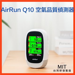 🟢AirRun 空氣品質偵測器？ 專利PM2.5、CO2、TVOC、溫度、濕度 二氧化碳