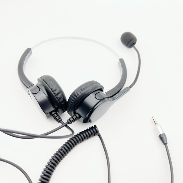 【中晉網路】國際牌 Panasonic KX-T7667 話機2.5MM專用 雙耳耳機麥克風 調音靜音
