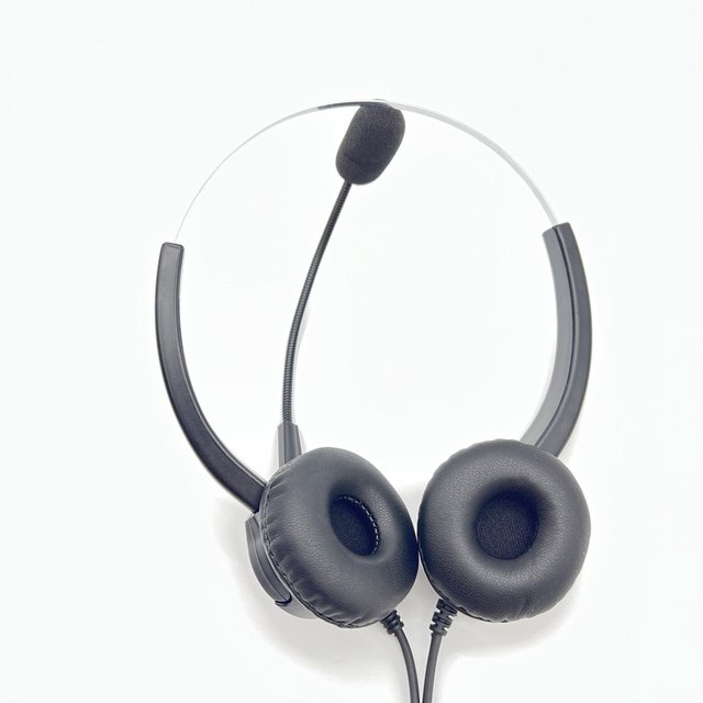 【中晉網路】聯盟LINEMEX UNK-24TDHFE 雙耳耳機麥克風 RJ9水晶頭 電話耳麥 uniphone