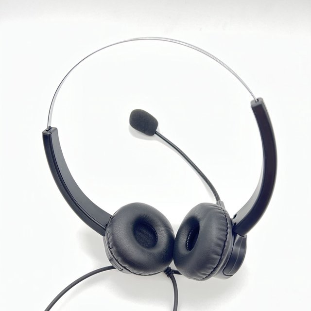 【中晉網路】雙耳耳機麥克風 含調音靜音 阿爾卡特 ALCATEL T76 TW 專用電話耳麥