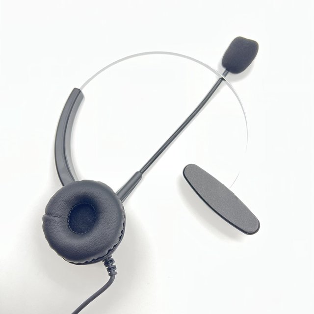 【中晉網路】單耳耳機麥克風 東訊TECOM DX-9924G 話機專用 辦公室電話耳機 商務辦公適用
