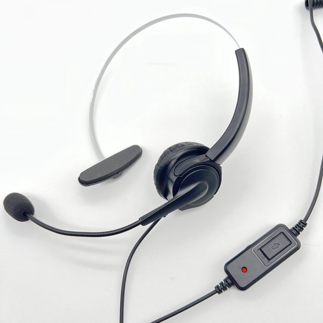 【中晉網路】PHILIPS飛利浦 CORD492B 電話機專用 頭戴式 單耳耳機麥克風 含調音靜音